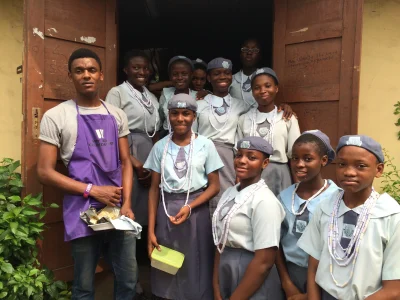 Art-in -School project, Lagos, 2017-C