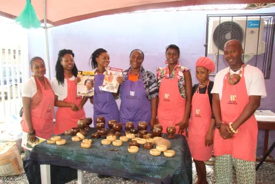 Recycling and up purposing coconut shells and animal bones, 2023